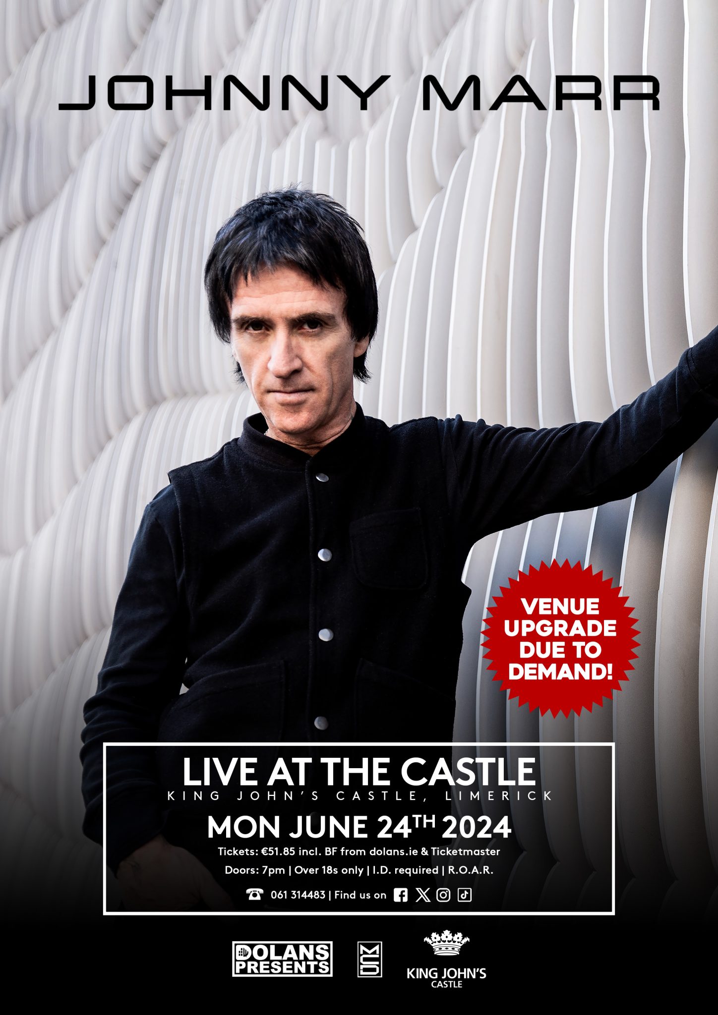 Johnny Marr – King John&rsquo;s Castle