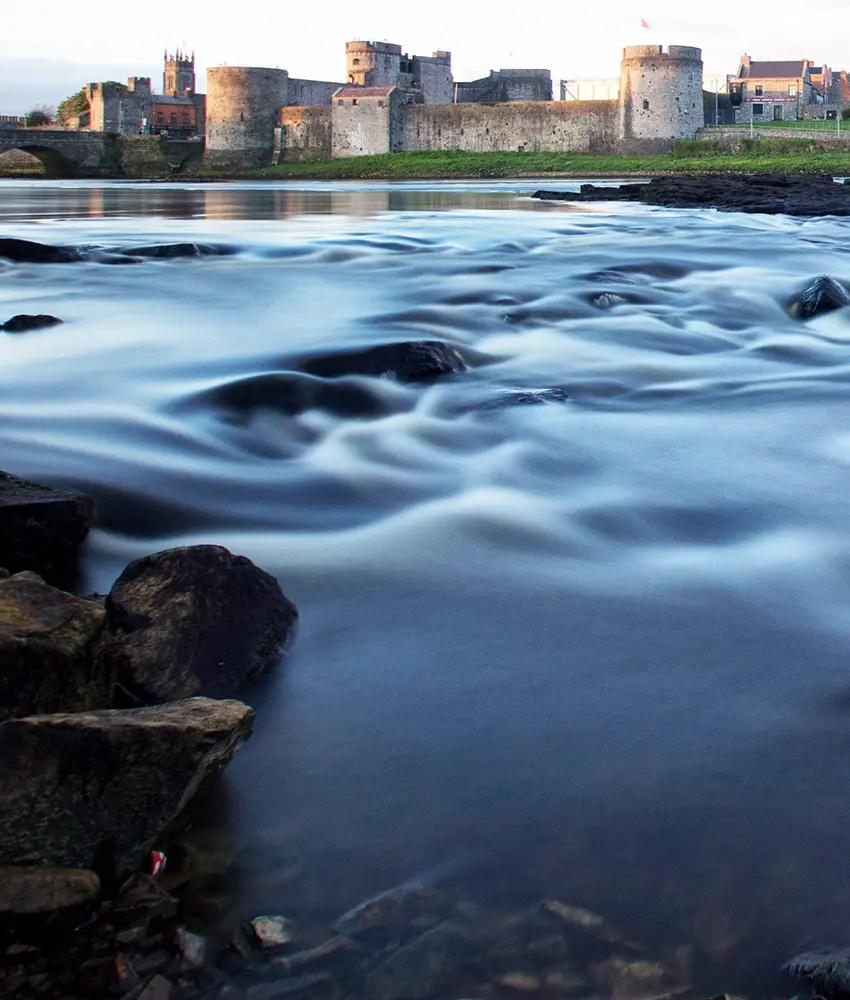 King John Castle At The River Shannon